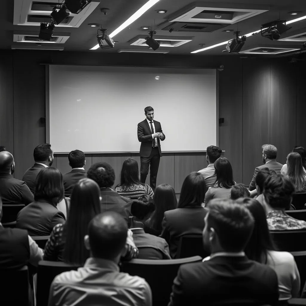 Conferencia de negocios en Argentina